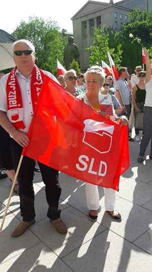 Pikieta w obronie zasad Konstytucji RP